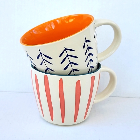 NWT OPALHOUSE SET OF 2  STONEWARE MUGS - Picture 9 of 9